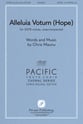 Alleluia Votum SATB choral sheet music cover